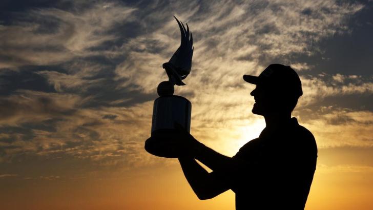Golfer Victor Perez wins the Abu Dhabi Championship